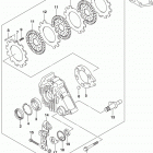 LT A750XP,Z Задний тормоз