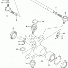 LT A750XP,Z Рулевая ,поворотный кулак