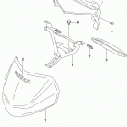 LT A500X,XZ Handle cover (lt-a500xl5 p28)