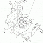 LT A500XP,Z Топливный бак