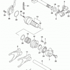 LT A500XP,Z Механизм  переключения передач