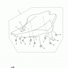 YFZ450 YFZ45YSXHL Сиденье