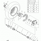 GRIZZLY EPS 4WD SE YFM70GPSHS Переднее колесо 2