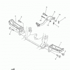 YFZ450 YFZ45YSXHL Подножки