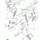 RAPTOR 700 YFM70RSBHO Передняя подвеска колес