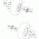 YFZ50 YFZ05YYXHL Переднее колесо
