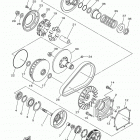 KODIAK 700 4WD HUNTER YFM70KDHHH Сцепление