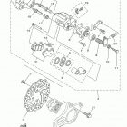 YFZ450 YFZ45YSXHL Задний суппорт