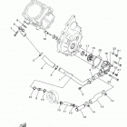 KODIAK 700 4WD HUNTER YFM70KDHHH Водяной насос
