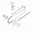 YFZ50 YFZ05YYXHL Цепь механизма газораспределения