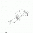 KODIAK 700 4WD HUNTER YFM70KDHHH Фонарь