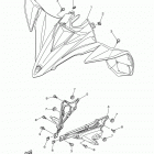 YFZ450 YFZ45YSXHL Переднее крыло