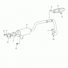 YFZ50 YFZ05YYXHL Выхлопная система