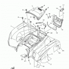GRIZZLY EPS 4WD SE YFM70GPSHS Задний бампер