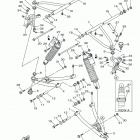 RAPTOR 700R SE YFM70RSSHB Передняя подвеска колес