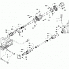 HDX 700 CREW XT CAMO Вал привода