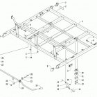 PROWLER 500 HDX RED Tilt frame assembly