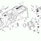 PROWLER 500 RED Dash assembly