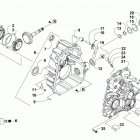 WILDCAT TRAIL RED Transaxle case  /  cover