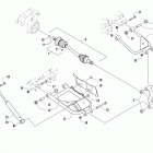 HDX 500 XT BLACK Задняя подвеска