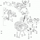 700 HDX XT CAMO Головка цилиндра и распред.вал