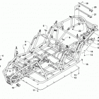 WILDCAT 4X Frame, headlights, and related parts