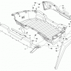 WILDCAT TRAIL RED Cargo box and taillight assembly