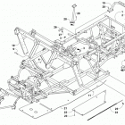 HDX 700 XT CAMO Frame and related parts (sn# 302246 and below)