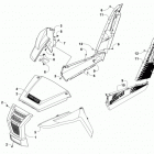 WILDCAT TRAIL XT EPS Front and side panel assemblies