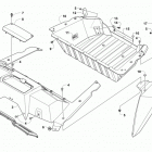WILDCAT X LTD/SE EPS Cargo box and taillight assembly (se)