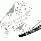 WILDCAT X WHITE Door assembly