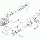 HDX 700 XT CAMO Drive train assembly (ser. #  302246 and below)