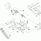 PROWLER 1000 XT RED Задняя подвеска