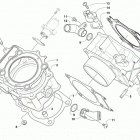PROWLER 1000 XT RED Блок цилиндров