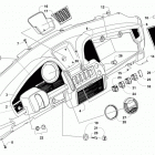 HDX 700 XT SE HUNTER EDITION Camo Intl (OS) Dash assembly