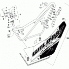 WILDCAT X LTD WHITE Door assembly