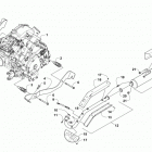 UTV500 Двигатель и глушитель