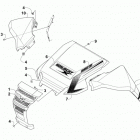 WILDCAT 4X BLUE Front panel assembly