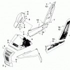 WILDCAT SPORT XT BLUE Front and side panel assemblies