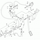 UTV500 Front brake assembly