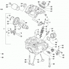 700S Головка цилиндра и распред.вал
