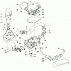 PROWLER 500 HDX LTD RED Воздухозаборник