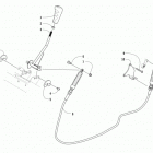 PROWLER 700 HDX RED Shifter assembly