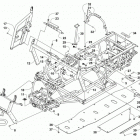 UTV500 Frame and related parts (vin no. 4uf15mpv1ft310365 and b...