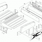 700S Cargo box and tailgate assembly