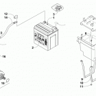 PROWLER 700 XT CAMO Battery and starter motor assembly