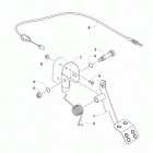 UTV500 Accelerator assembly