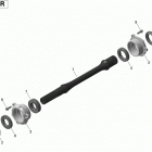 Maverick 08- drive shaft - 1000r