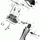 Maverick 01- cylinder head, rear - turbo