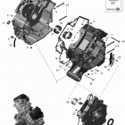 Commander - Commander Max 01- crankcase - 1000 efi